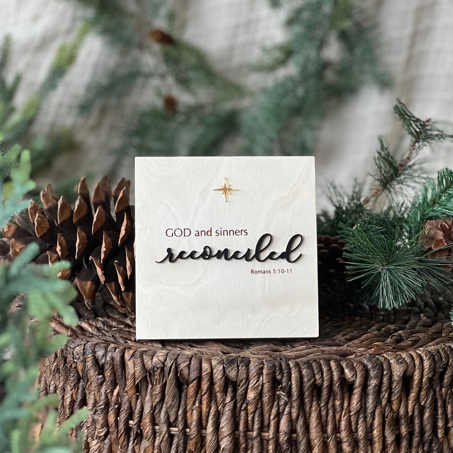 God and sinners, reconciled