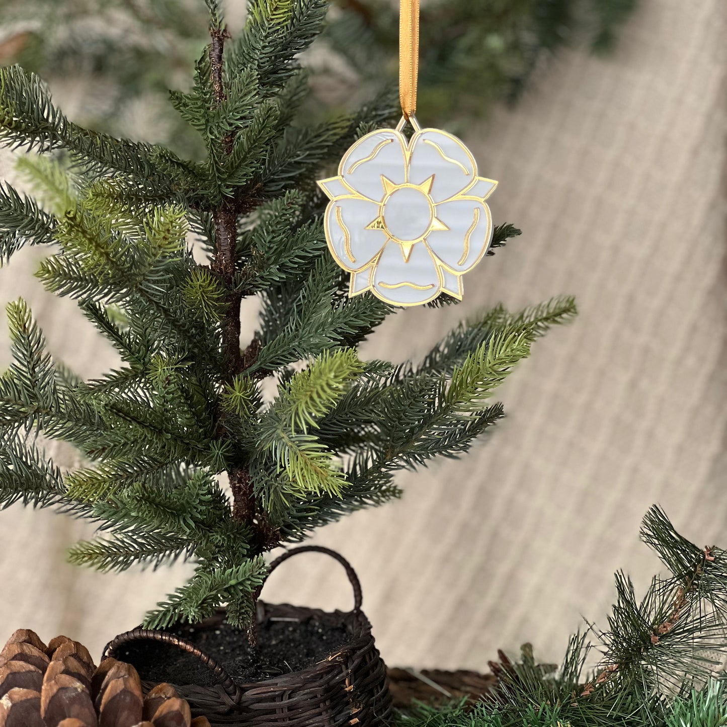 The White Rose Chrismon