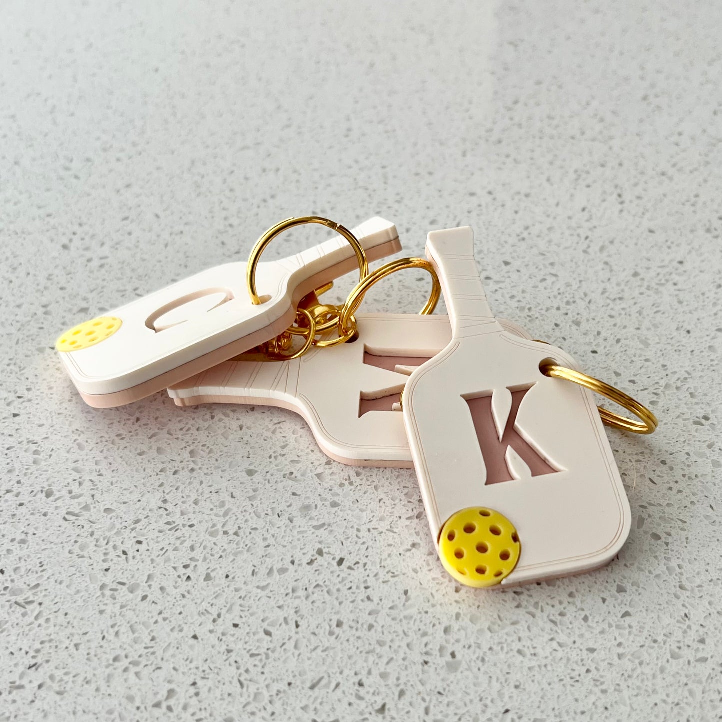 Pickleball Keychain