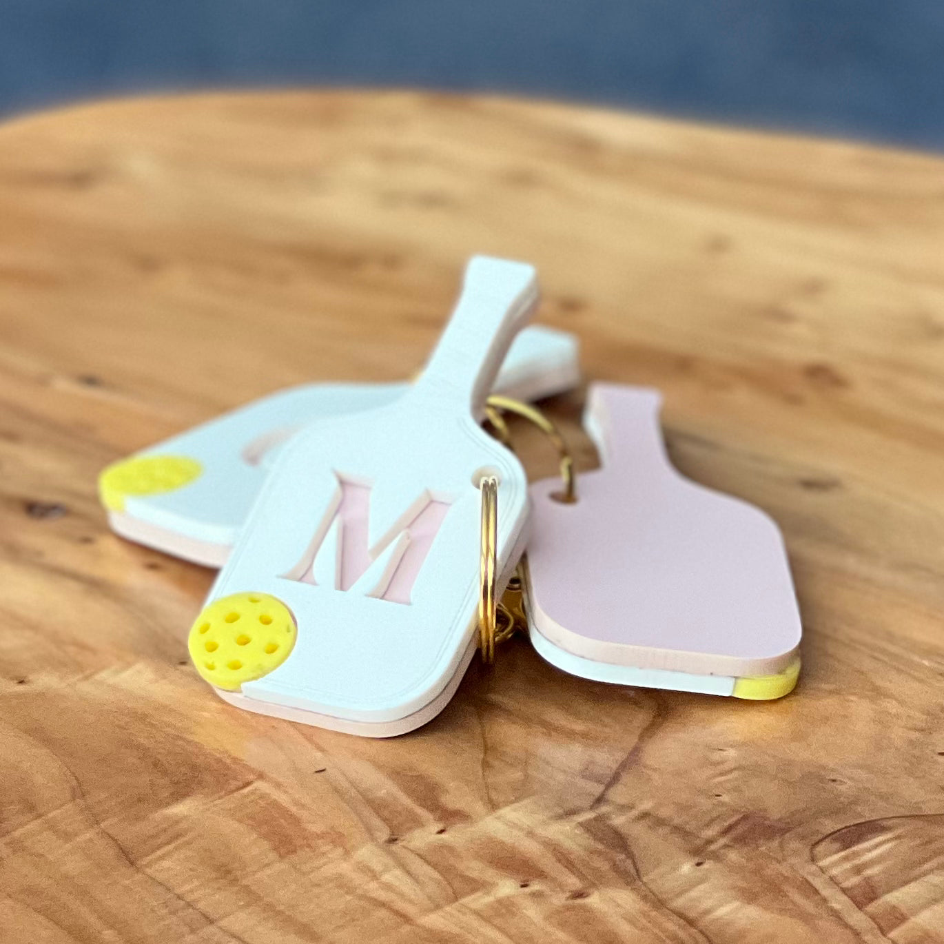 Pickleball Keychain