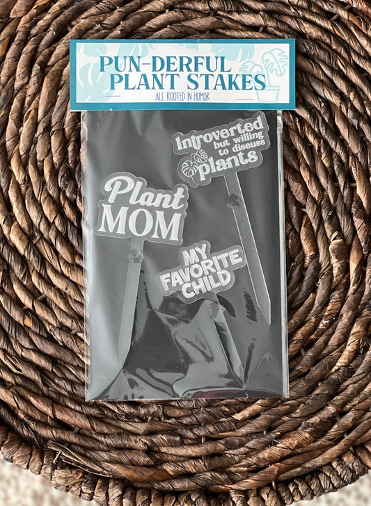 Pun-derful Plant Stakes (Bundle 3)