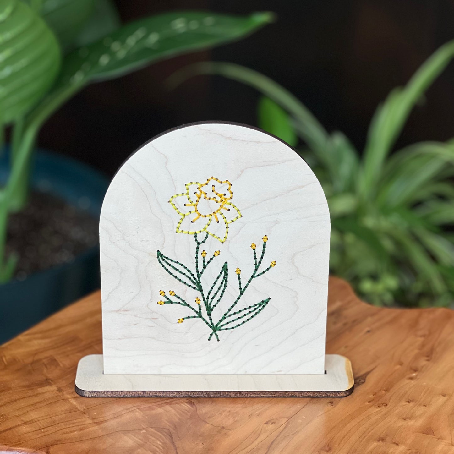 Birth Flower Embroidery