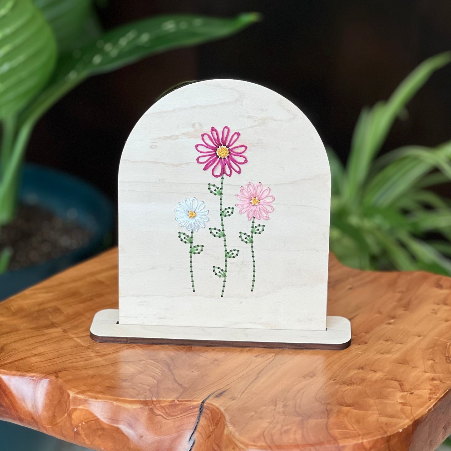 Birth Flower Embroidery