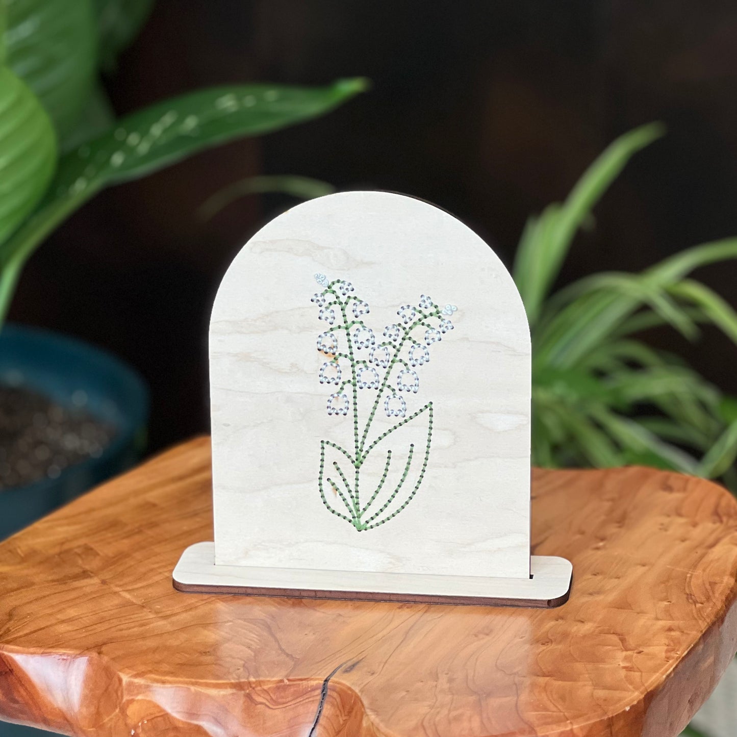 Birth Flower Embroidery