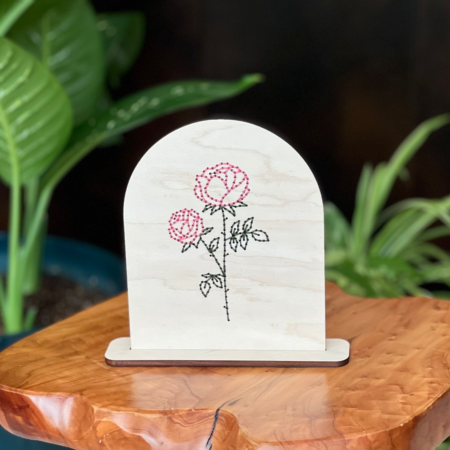 Birth Flower Embroidery