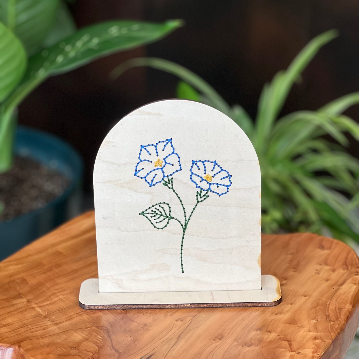 Birth Flower Embroidery