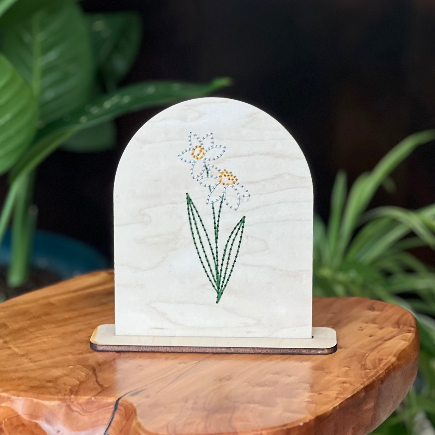 Birth Flower Embroidery