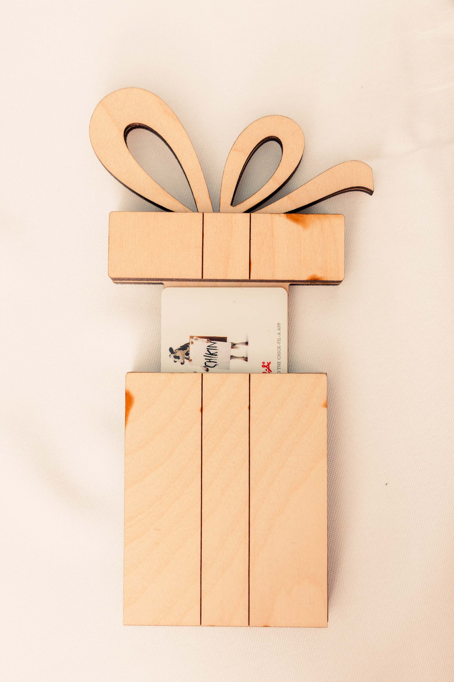 Vertical Present Gift Card Holder