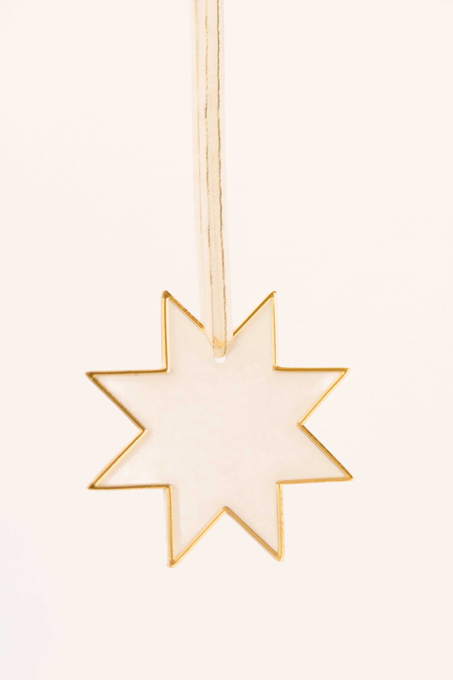 Star of David Chrismon Ornament