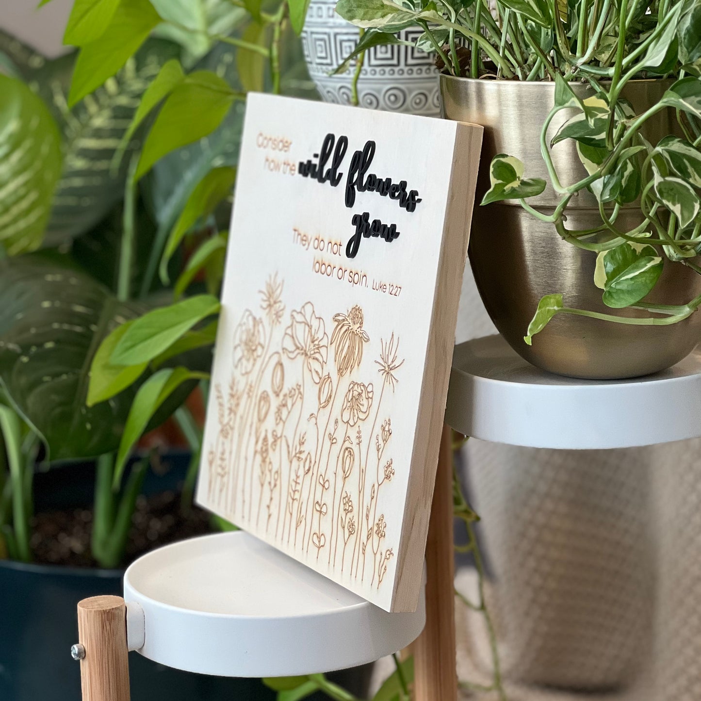 Wild Flowers Sign